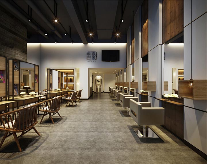 合肥美容美發店裝修設計