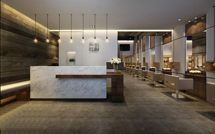 合肥美容美發店裝修設計